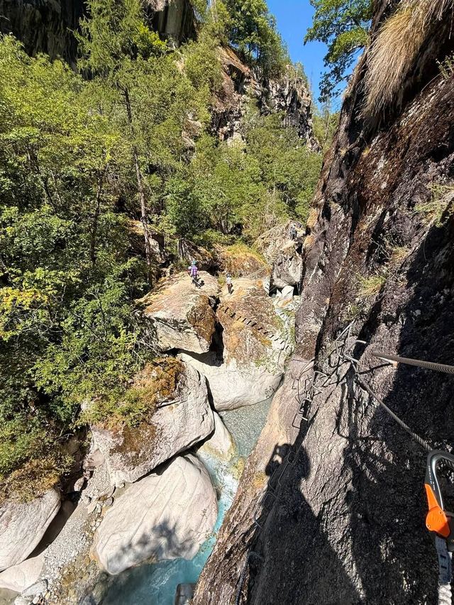Via ferrata des Gorges d'Ailefroide — Initiation — photo 6