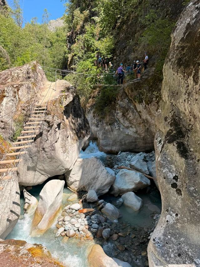 Via ferrata des Gorges d'Ailefroide — Initiation — photo 8