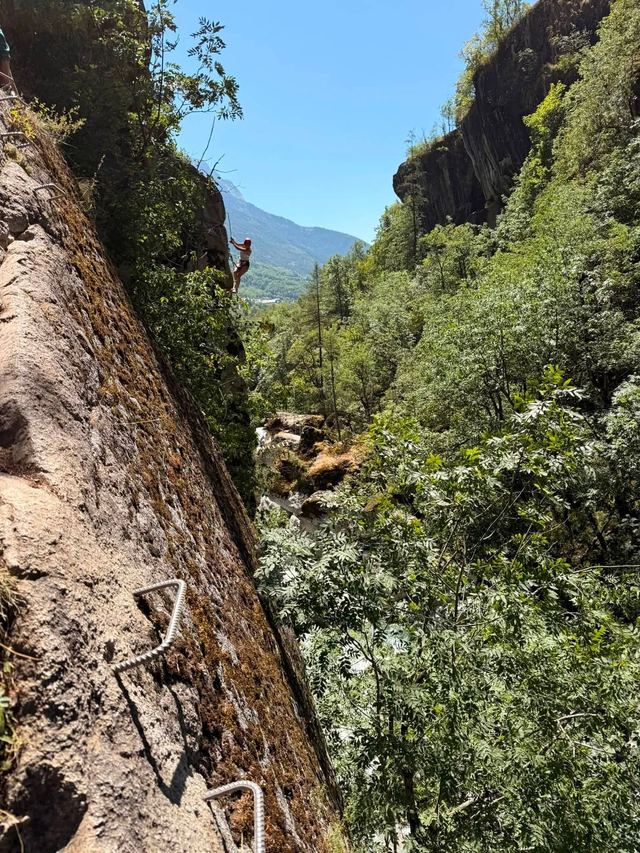 Via ferrata des Gorges d'Ailefroide — Initiation — photo 9