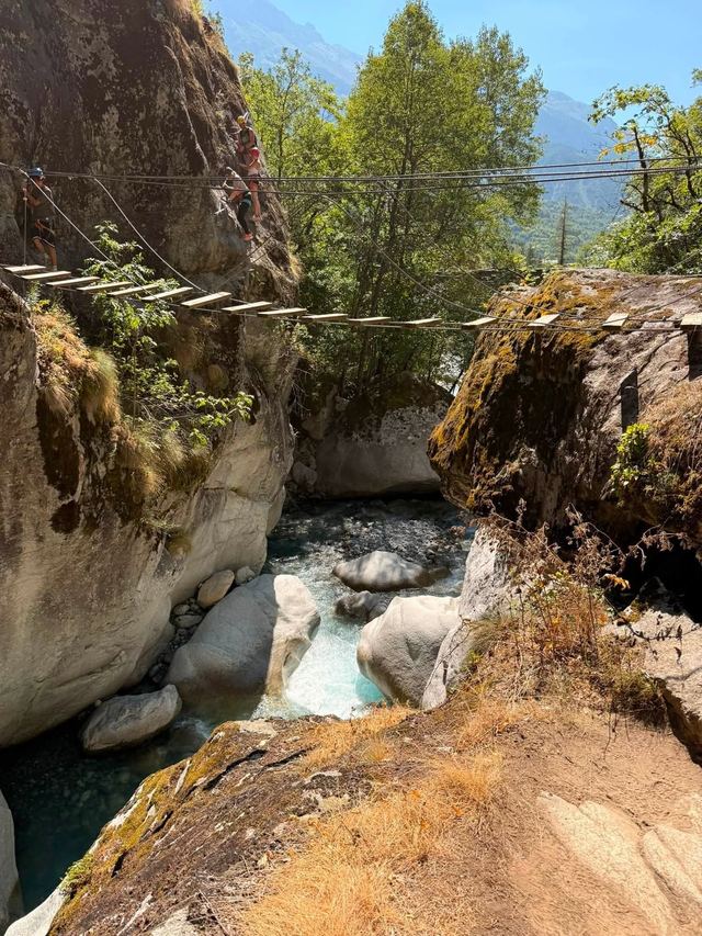 Via ferrata des Gorges d'Ailefroide — Initiation — photo 10