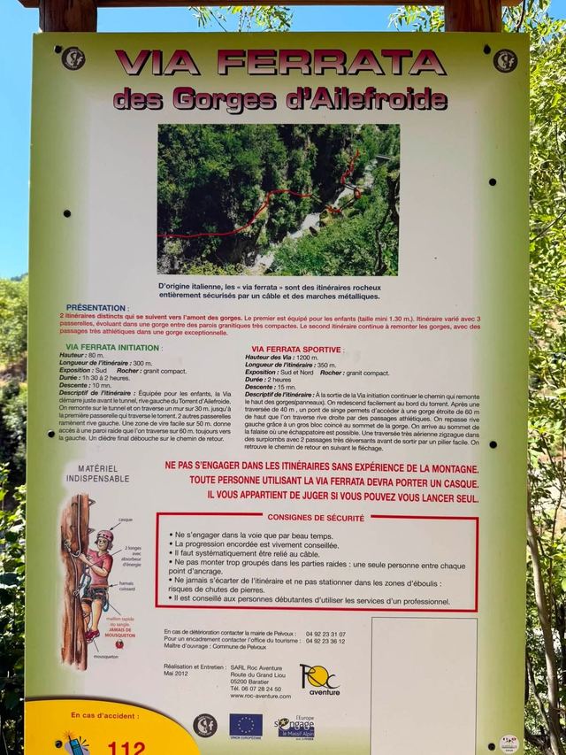 Via ferrata des Gorges d'Ailefroide — Initiation — photo 11