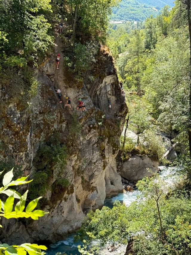 Via ferrata des Gorges d'Ailefroide — Sportive — photo 11