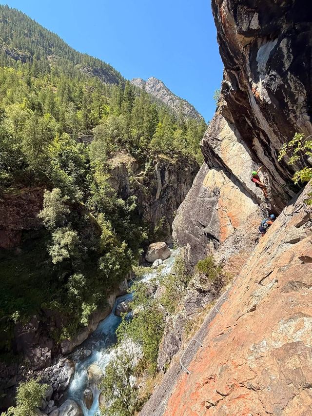 Via ferrata des Gorges d'Ailefroide — Sportive — photo 12