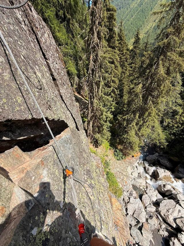 Via ferrata de la Cascade de Bérard — photo 3