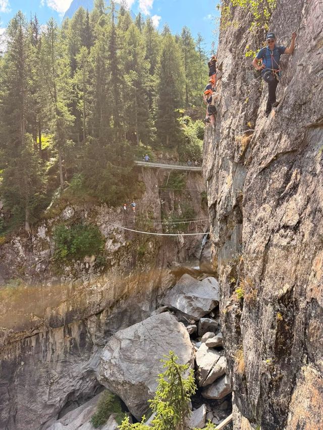 Via ferrata de la Cascade de Bérard — photo 9