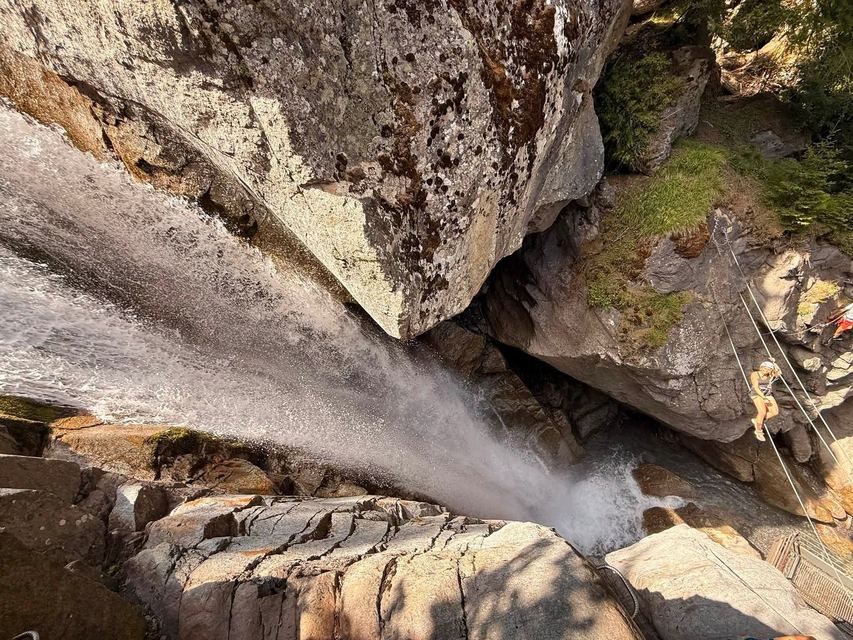 Via ferrata de la Cascade de Bérard — photo 11