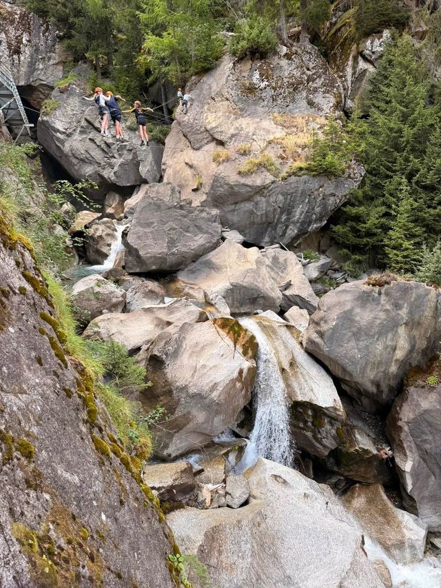 Via ferrata de la Cascade de Bérard — photo 18