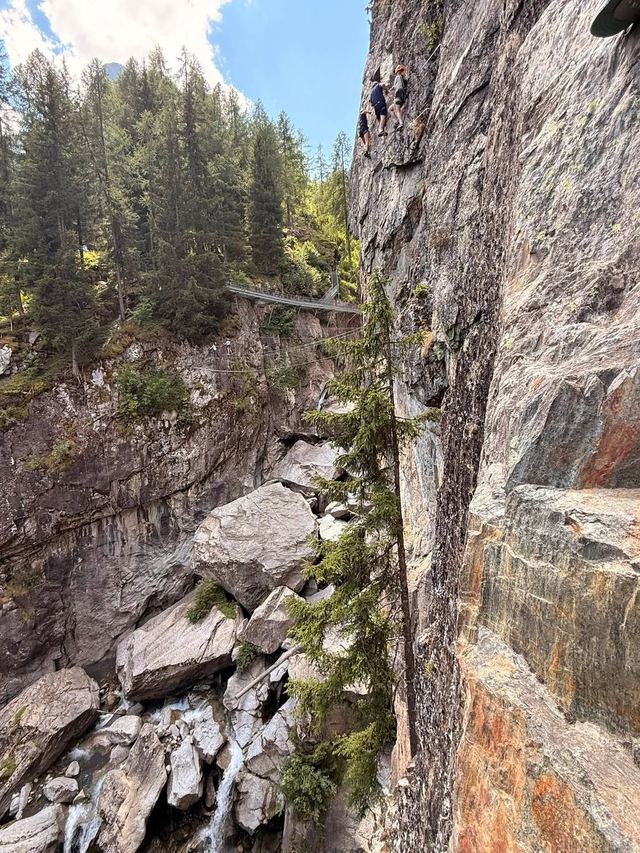 Via ferrata de la Cascade de Bérard — photo 20