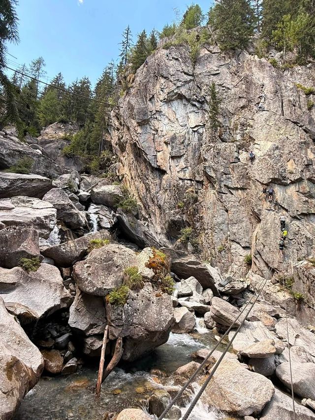 Via ferrata de la Cascade de Bérard — photo 27