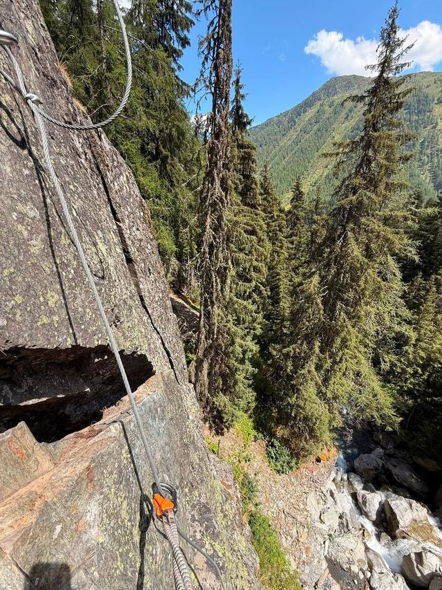 Via ferrata de la Cascade de Bérard — photo 28