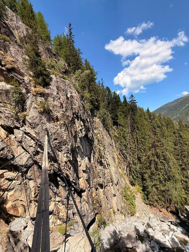 Via ferrata de la Cascade de Bérard — photo 29