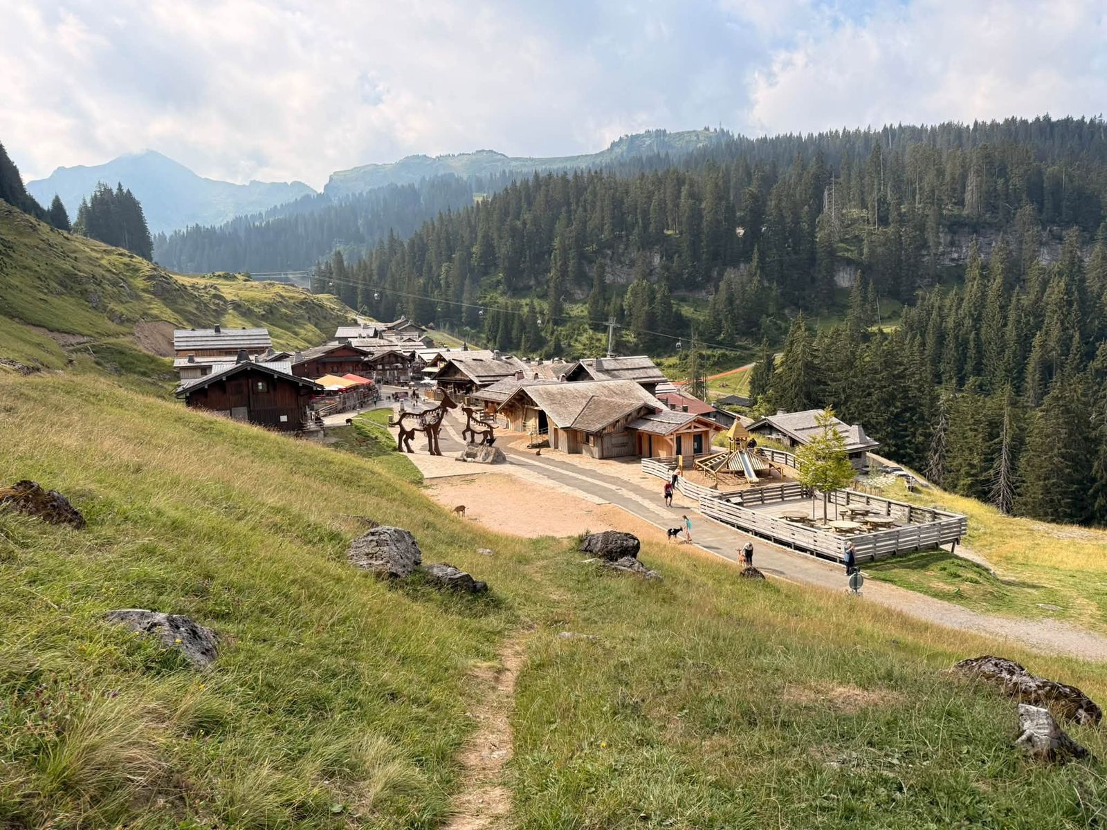Les Lindarets, le village des chèvres