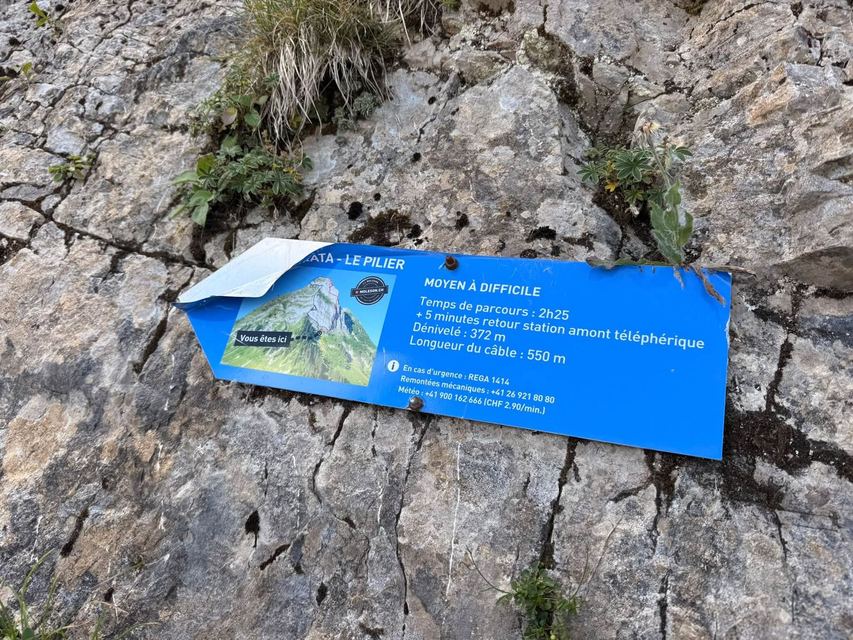 Via ferrata du Moléson — Le Pilier — photo 2