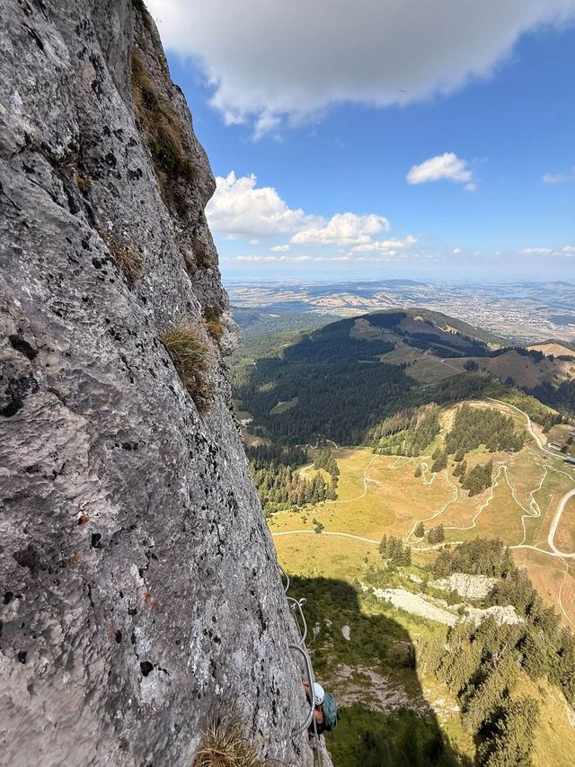 Via ferrata du Moléson — Le Pilier — photo 7