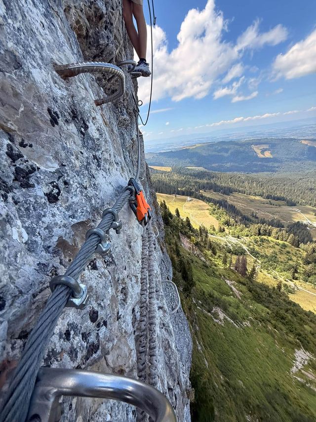 Via ferrata du Moléson — Le Pilier — photo 21