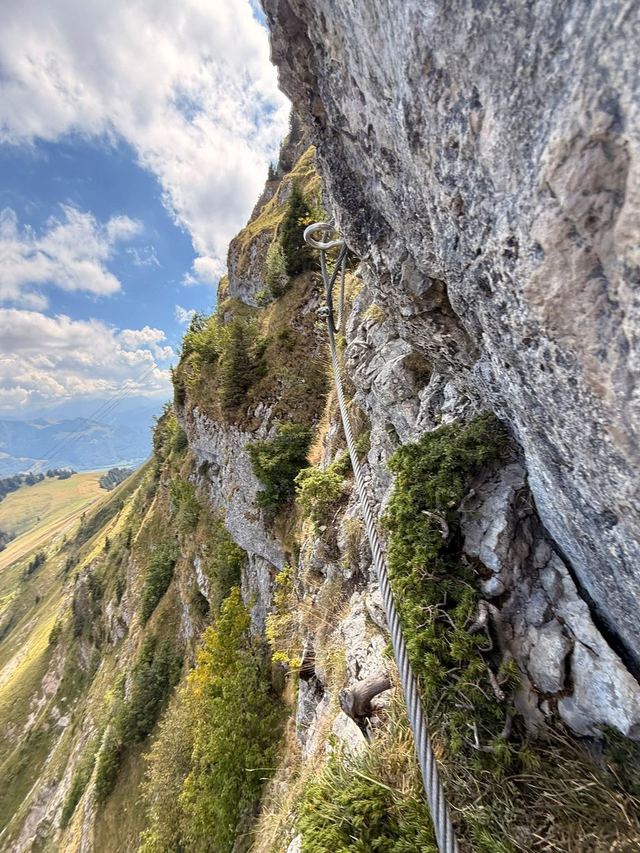 Via ferrata du Moléson — Le Pilier — photo 24