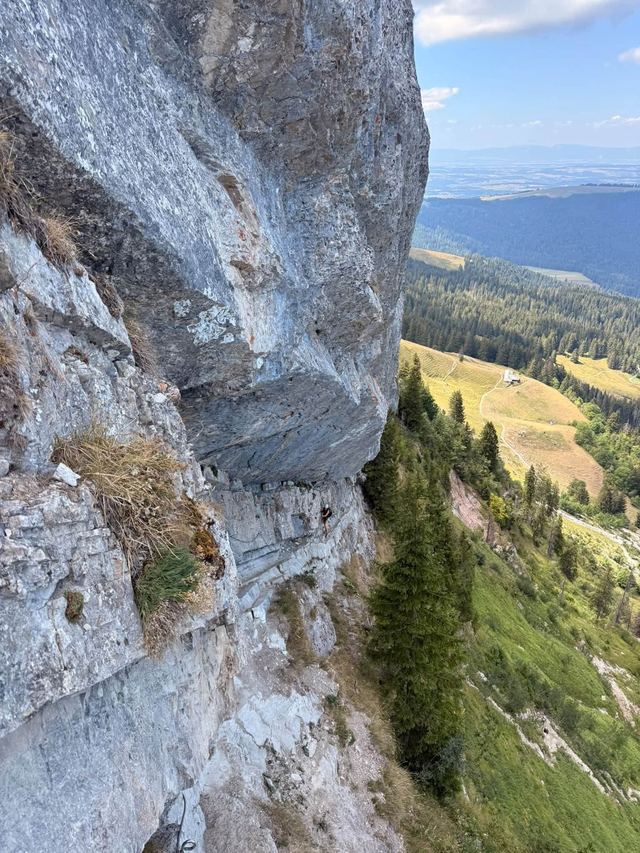 Via ferrata du Moléson — Le Pilier — photo 30