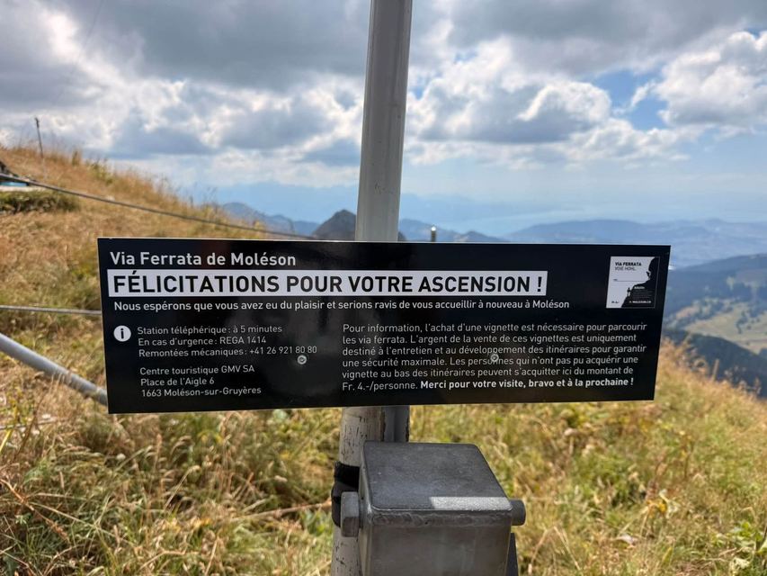 Via ferrata du Moléson — Le Pilier — photo 31