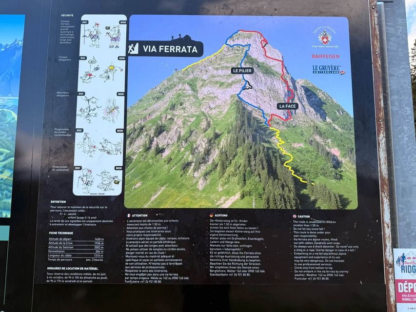 Via ferrata du Moléson — Le Pilier — photo 39