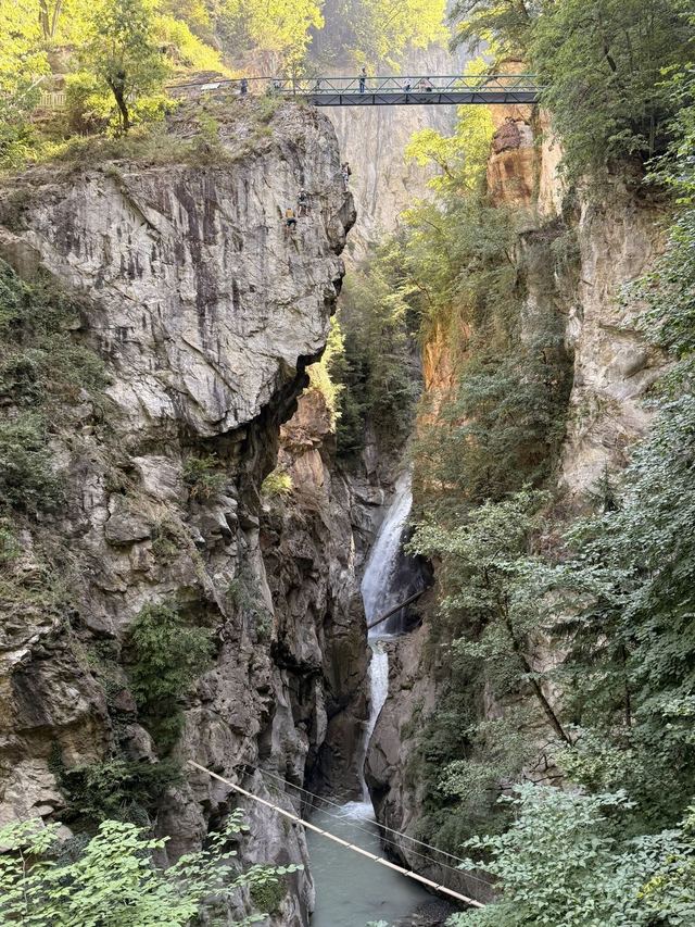 Via ferrata du Parc Thermal (partie basse) — photo 6