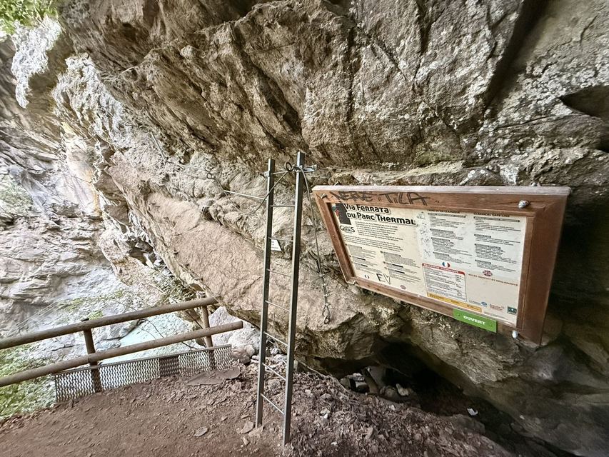 Via ferrata du Parc Thermal (partie basse) — photo 10