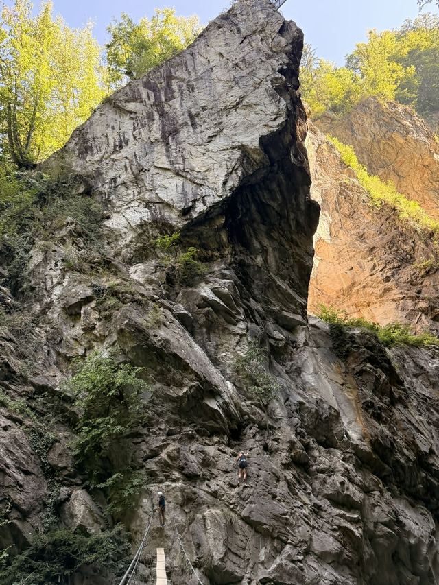 Via ferrata du Parc Thermal (partie basse) — photo 19