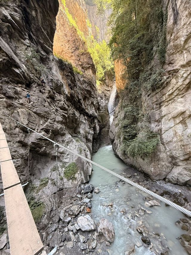 Via ferrata du Parc Thermal (partie basse) — photo 21