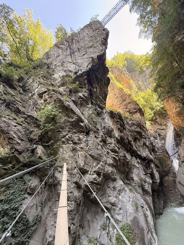 Via ferrata du Parc Thermal (partie basse) — photo 22