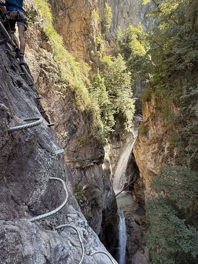 Via ferrata du Parc Thermal (partie basse) — photo 32