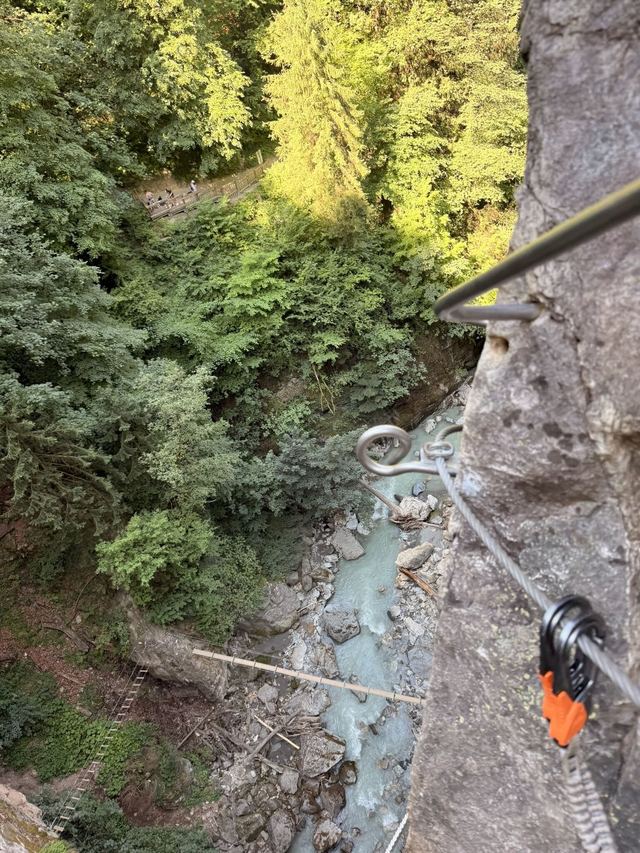 Via ferrata du Parc Thermal (partie basse) — photo 33
