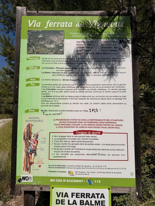 Via ferrata de Vigneaux — La Balme — photo 26